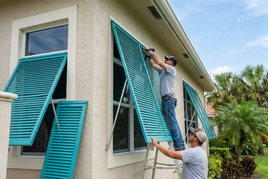 Bahama Storm Shutters by US Discount Shutters LLC
